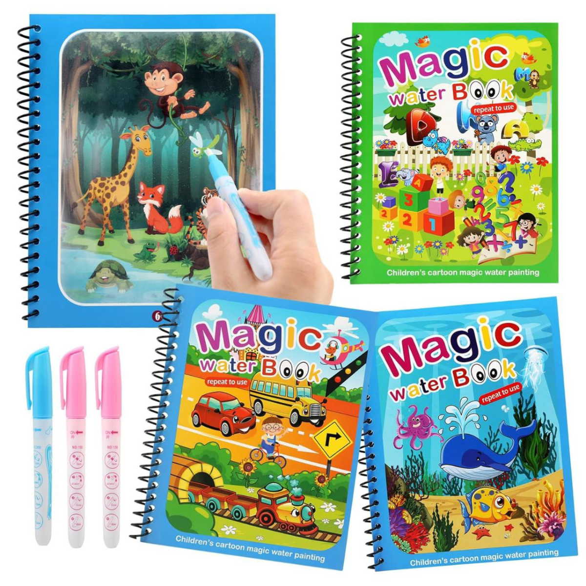 Livres de coloriage pour enfants ™ كتابين بسعر da 2000